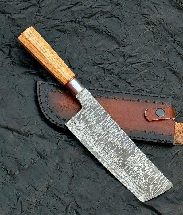 Keukenmes - Keukengerei - Damascus 10/95 15N20, ladder,, Antiek en Kunst, Antiek | Keukengerei