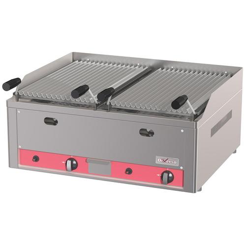 Diamond Horeca Lavasteengrill Gas, Zakelijke goederen, Horeca | Keukenapparatuur, Ophalen of Verzenden
