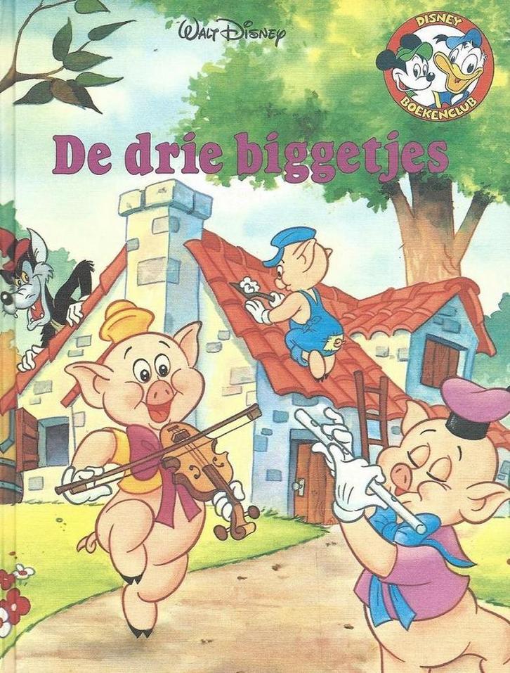 Walt Disney boekenclub 10: De drie biggetjes / Walt Disney, Boeken, Overige Boeken, Gelezen, Verzenden
