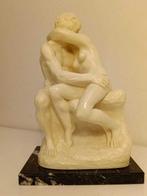 A. Santini - sculptuur, Il Bacio di Auguste Rondin - 2,8 kg, Antiek en Kunst