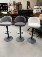 Arda barstoel verstelbar, bouclé stof (nieuw, outlet), Maison & Meubles, Chaises