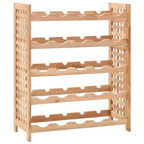 vidaXL Casier à bouteilles pour 25 bouteilles Bois de, Maison & Meubles, Accessoires pour la Maison | Porte-bouteilles, Neuf, Envoi