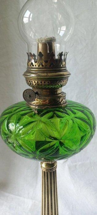 Olielamp - Messing, Antiquités & Art, Curiosités & Brocante