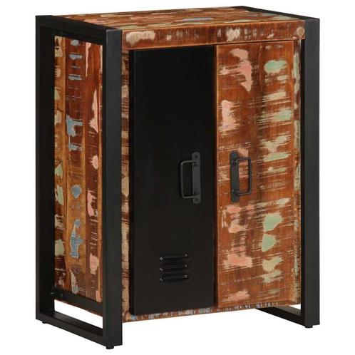 vidaXL Dressoir 55x35x70 cm massief gerecycled hout, Huis en Inrichting, Kasten | Dressoirs, Nieuw, Verzenden