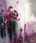 Alfred Anio - Purple meadow, Antiek en Kunst, Kunst | Schilderijen | Modern