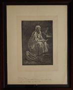 Félicien Rops (1833-1898) - Oude-Kate (La vieille Catherine)