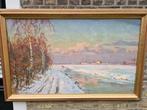 Johan Meijer (1885-1970) - Winterlandschap, Antiek en Kunst