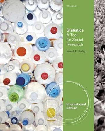 Statistics 9781111349318 Joseph Healey, Verzenden, Joseph Healey
