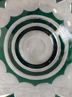 Val Saint Lambert - Centre de table - D. 39,3 cm - Cristal, Antiek en Kunst, Antiek | Glaswerk en Kristal