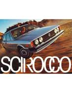 1976 VOLKSWAGEN SCIROCCO BROCHURE ENGELS (US), Livres