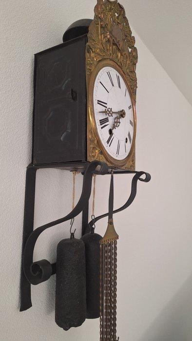 Comtoise klok - - Gegoten messing - 1850-1900 - Comtoise, Antiek en Kunst, Antiek | Klokken