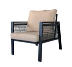 Loungeset Rope 5 persoons aluminium, Tuin en Terras, 5 zitplaatsen, Ophalen of Verzenden, Loungeset, Bank