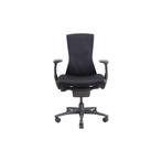 Refurbished Herman Miller Embody Zwart - 5 Jaar Garantie, Verzenden, Zwart, Zo goed als nieuw, Bureaustoel