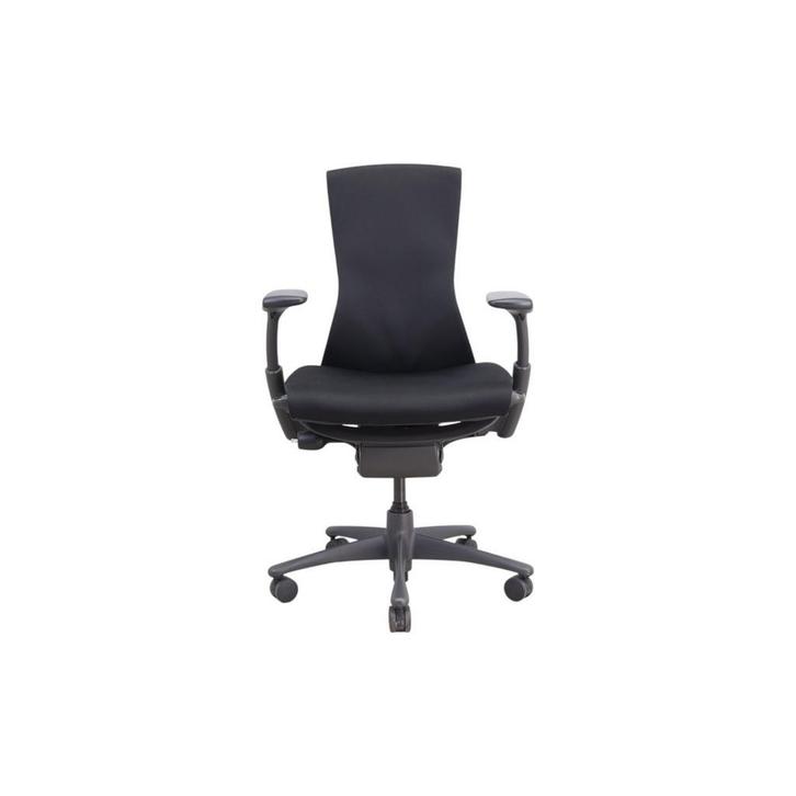 Refurbished Herman Miller Embody Zwart - 5 Jaar Garantie, Huis en Inrichting, Bureaustoelen, Bureaustoel, Zwart, Zo goed als nieuw