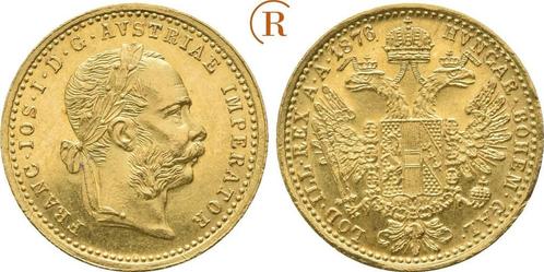 Dukat goud Wien 1876 Habsburg: Franz Joseph I, 1848-1916:, Timbres & Monnaies, Monnaies & Billets de banque | Accessoires, Envoi