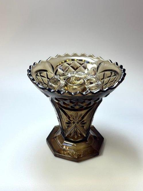 verreries Scailmont - Vase - pique-fleurs vase ART DECO -, Antiek en Kunst, Kunst | Designobjecten