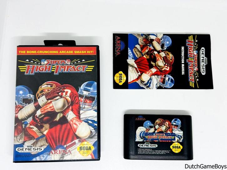 Sega Genesis - Super High Impact, Games en Spelcomputers, Spelcomputers | Sega, Gebruikt, Verzenden