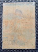 Estampe sur bois japonaise originale - Kanaya : n° 25 de la