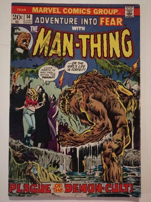 Fear #14, 18, 19, 21, 22, 24 - The Man-Thing / The Living, Boeken, Strips | Comics