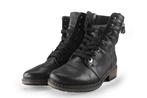 Rieker Veterboots in maat 38 Zwart | 5% extra korting, Verzenden, Jongen of Meisje, Schoenen, Zo goed als nieuw