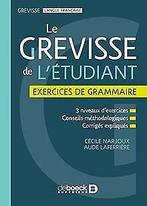 Le Grevisse de létudiant - Exercices de grammaire ...  Book, Livres, Narjoux, Cécile, Verzenden