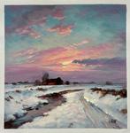 Ivar Keld (1980) - Rosa sulla neve, Antiek en Kunst