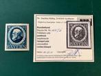 Bavière 1914 - 5 Mark Friedensdruck imperforé - einwandfrei, Postzegels en Munten, Gestempeld