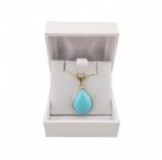 Turquoise - Argentum 925 - Hanger - Italiaanse ambacht, Antiek en Kunst