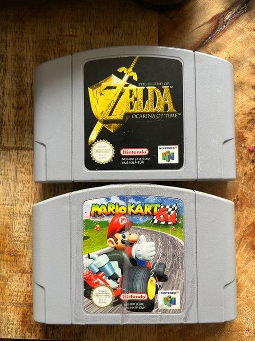 Nintendo - Nintendo 64 - Nintendo 64 incl. 2 games -, Games en Spelcomputers, Spelcomputers | Overige Accessoires
