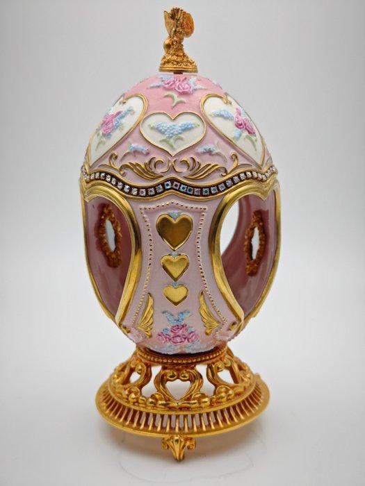 Fabergé ei - House of Fabergé carrouselpaard muziek-ei -, Antiquités & Art, Curiosités & Brocante