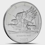 Samoa. 2 Dollars 2023 1 oz Samoa John Mercanti Eagle 1 Oz, Postzegels en Munten