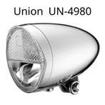 Union koplamp chroom UN-4980, Fietsen en Brommers, Verzenden, Nieuw
