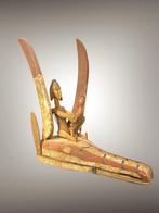Bozo sculptuur (bootkop) 70 CM - BOZO bootkop - Bozo - Mali, Antiquités & Art, Art | Art non-occidental