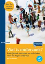 Wat is onderzoek? Methoden en technieken voor het Hoger, Boeken, Verzenden, Gelezen, N. Verhoeven