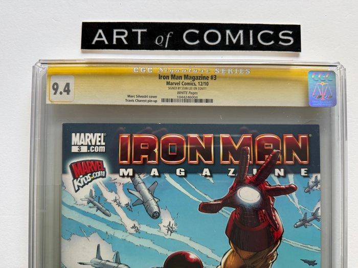 Iron Man Magazine #3 - Signed by Stan Lee - CGC Signature, Livres, BD | Comics