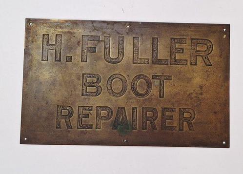 Boot Repairer H. Fuller - Années 1940, Antiek en Kunst, Curiosa en Brocante