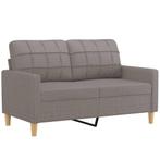 Tweezitsbank Taupe 120cm | Retour Deal | 40% Korting!, Huis en Inrichting, Zetels | Zetels, Verzenden, Nieuw
