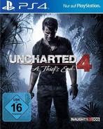 Uncharted 4 A Thiefs End (PS4 Games) (Playstation 4), Games en Spelcomputers, Ophalen of Verzenden, Zo goed als nieuw