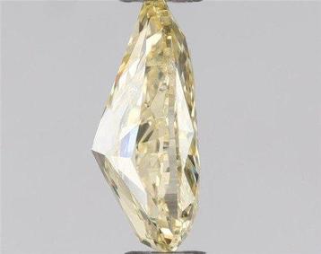 1 pcs Diamant (Couleur naturelle) - 0.54 ct - Poire - Fancy