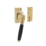 Raamsluiting Ton 400 afsluitbaar links messing getrommeld..., Doe-het-zelf en Bouw, Ophalen of Verzenden, Nieuw, Koper of Messing