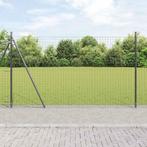 vidaXL Fencepalen met basisplaten - 26 stuks Ø32mm, 83,5cm,, Tuin en Terras, Verzenden, Nieuw