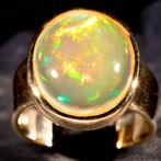 Welo Opal Ethiopische Welo Opal - Zilveren Ring - 3 Micron, Nieuw