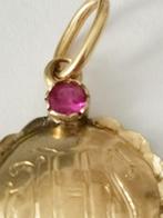 Zonder minimumprijs - Hanger - 18 karaat Geel goud - Rubí