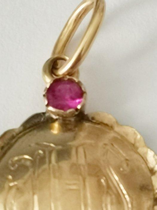 Zonder minimumprijs - Hanger - 18 karaat Geel goud - Rubí, Bijoux, Sacs & Beauté, Bijoux anciens