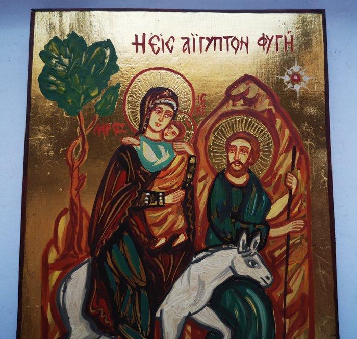 Icoon - Hout, Antiek en Kunst, Antiek | Boeken en Manuscripten