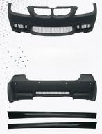 BMW E90 05-08 M3-stijl bodykit – 4-uitlaat + sideskirts, Auto-onderdelen, Nieuw, Voor, BMW, Bumper