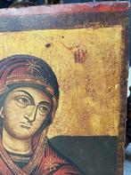 Icoon - Het Biddende Madonna met gevouwen handen - Hout, Antiek en Kunst