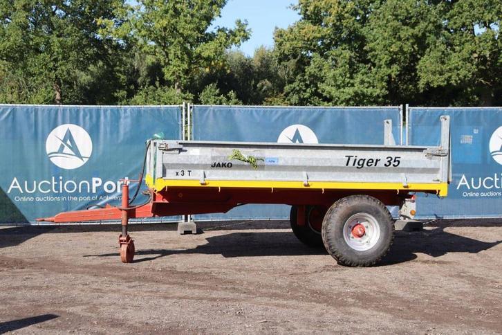 Veiling: Aanhangwagen Jako TIGER 35 2010, Auto diversen, Aanhangers en Bagagewagens, Ophalen