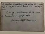 Marguerite Moreno - Lettre autographe signée - 1930, Nieuw