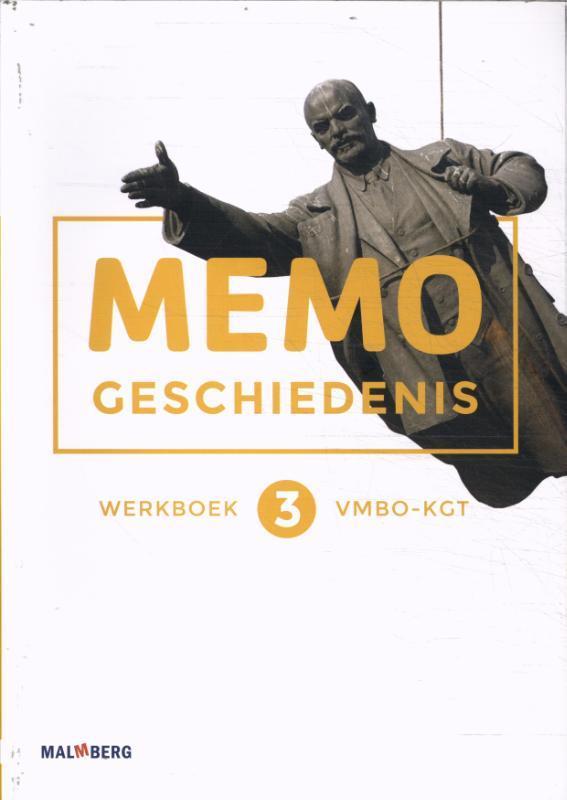 leerjaar 3vmbo-kgt geschiedenis / Memo / werkboek, Boeken, Schoolboeken, Gelezen, Verzenden